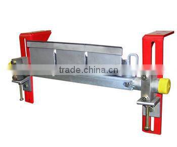 tough self-adjusting replaceable tungsten carbide blades back belt cleaner for conveyor belt cleaning