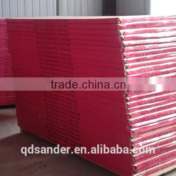 PVC doors with pine wood MDF laminated