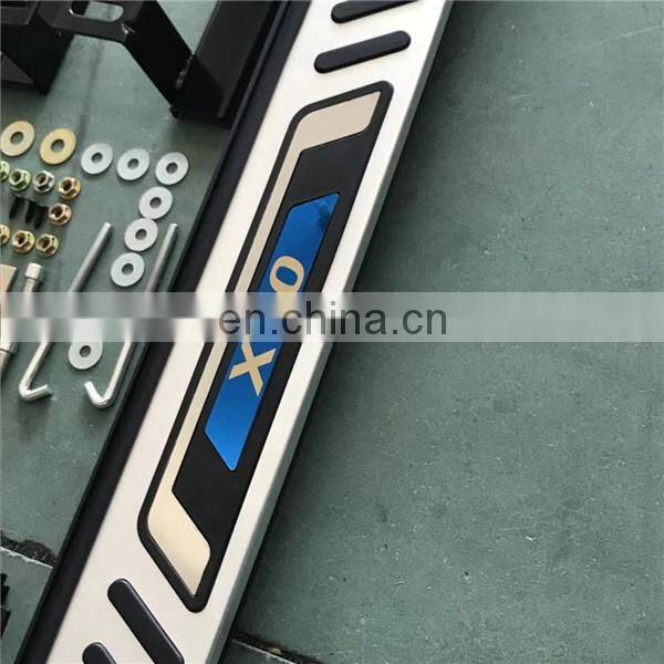 auto parts aluminum running board side step for PROTON X70 2018+ new model