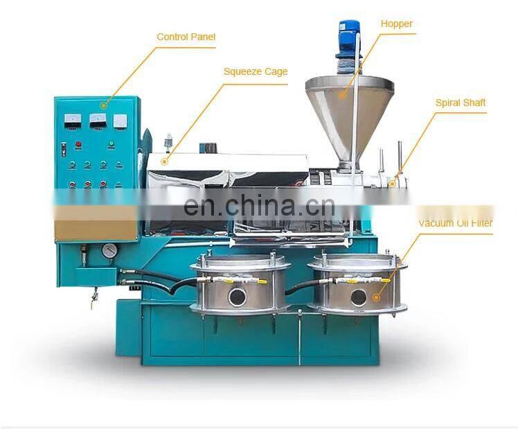 Fish oil extraction machine/screw press soybean oil refining equipment