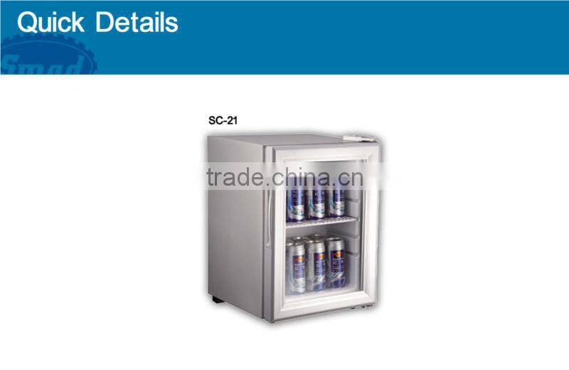 High quality SC-20 20L Mini cold showcase display refrigerators /Chiller showcase/Fridge showcase