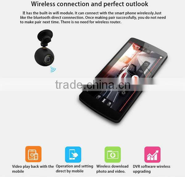 Q6 WiFi Car DVR With App Share Feature and Wonderful Night Vision
