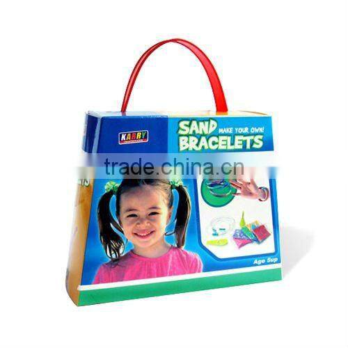 Color Sand Set DIY bracelets educational toy