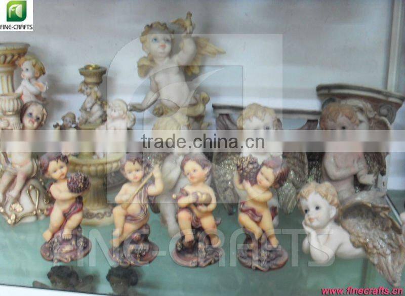 Resin angel sculpture hanging decoration