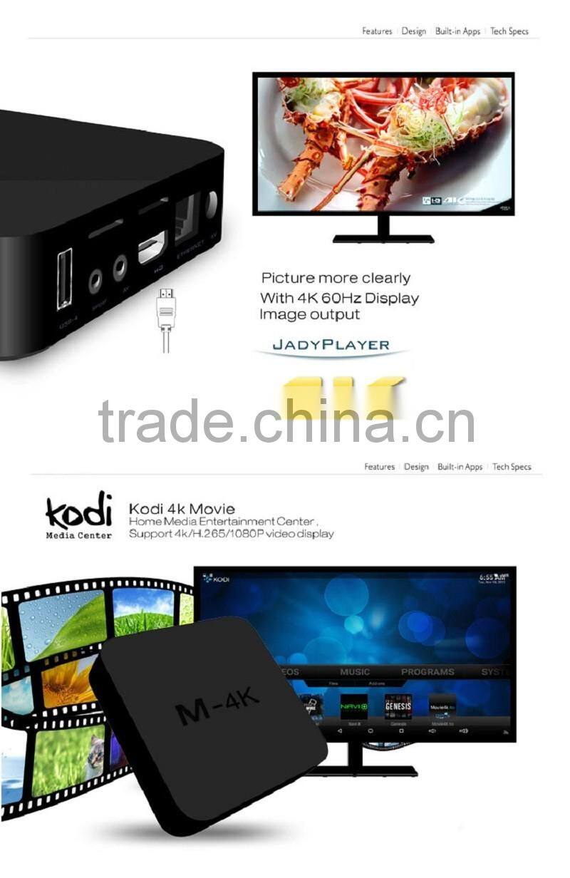 Mini Pc Pocket Computer Codi16.1 Installed Free IPTV Download User Manual for Android TV Box