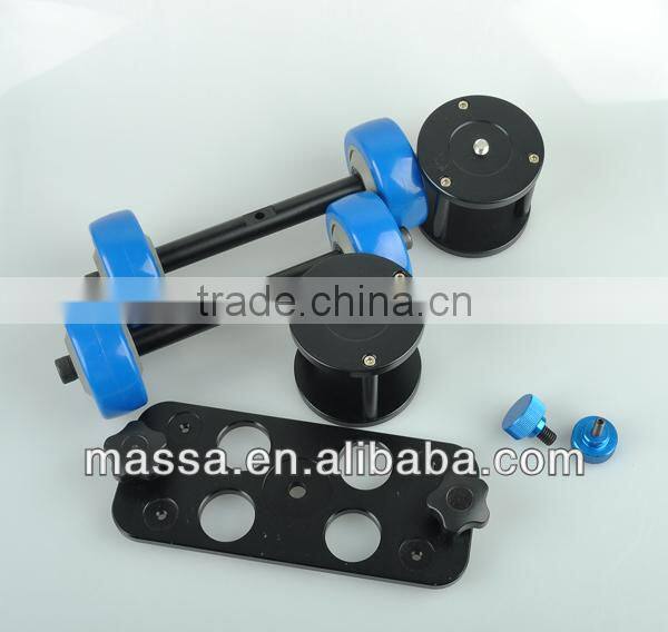 Camera Dolly Track Dolly Bearing Slider for DSLR Camera Video Monitor