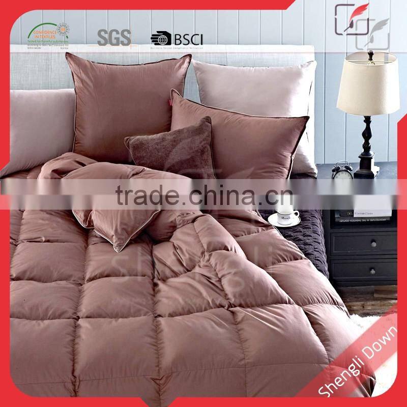 China factory goose down comforter with high quality