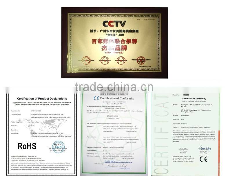 Personal care portable RF device with LED home use tripollar rf machine