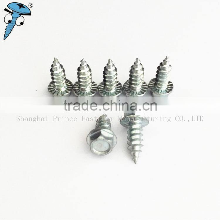 China gold supplier high quality self tapping wood new bugle head screws #6