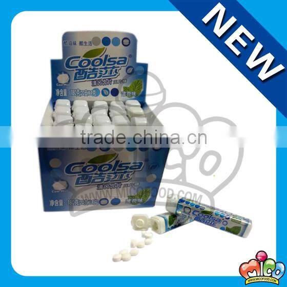 Coolsa sugar free mint pressed candy