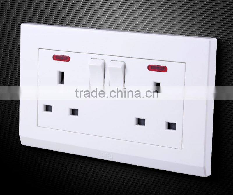 white british 146 type eruopean wall socket, industrial impact socket