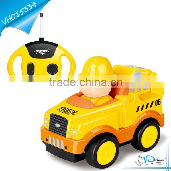 Music and Light RC Dump Truck for Children 2016