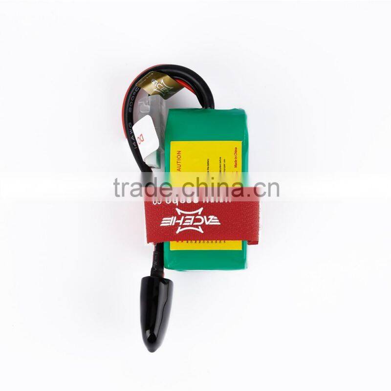 ACEHE 11.1V 850mAh 75C Capacity High Rate Powerful Rechargeable Lithium Polymer Batteries