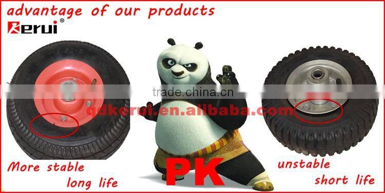puncture free Pu foam wheel 16" 14" 13"