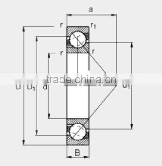 Angular Contact Ball Bearing 71868C (340x420x38mm) BYC type Machine Tool Bearing