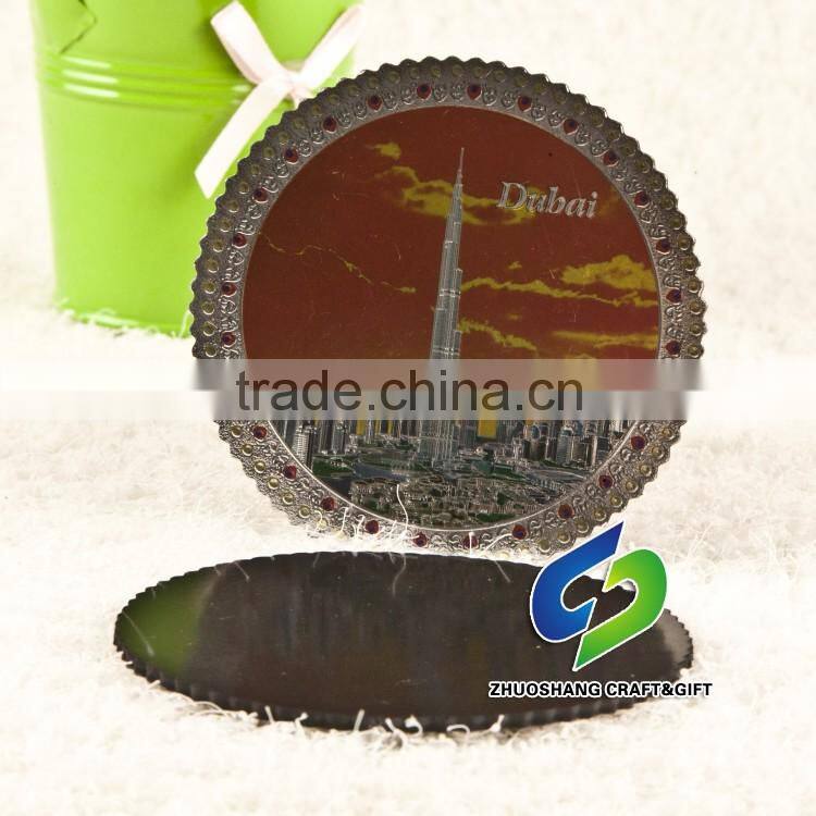 glass butterfly magnet for home decoration