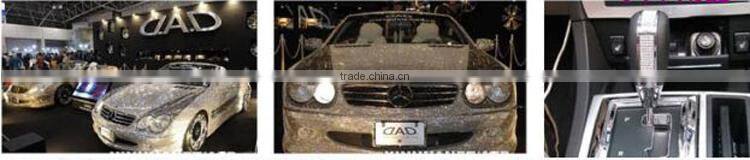 Free sample Car stickers Crystal sticker