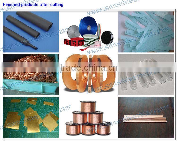 Automatic copper wire foil nylon tube insulation sleeve cutting machine