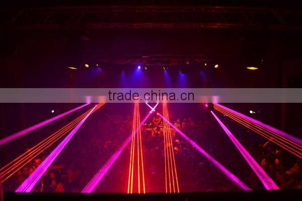 Factory price 8 head green beam indoor/outdoor laser beam light