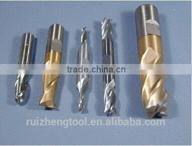 Top quality precise 3 flute Germany end mill helix angle for aluminum