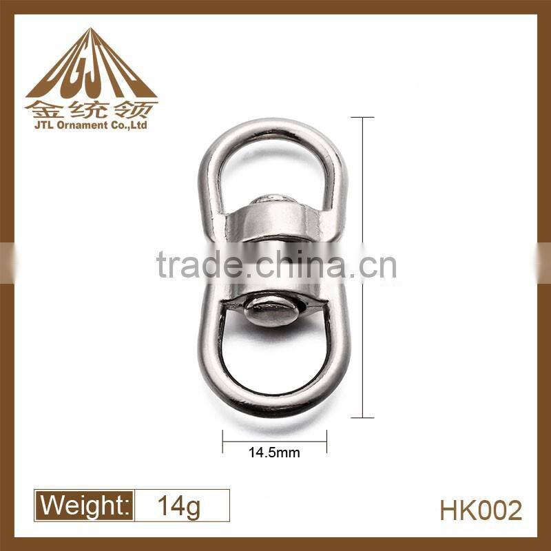 Fashion metal high quality zinc alloy swivel hooks
