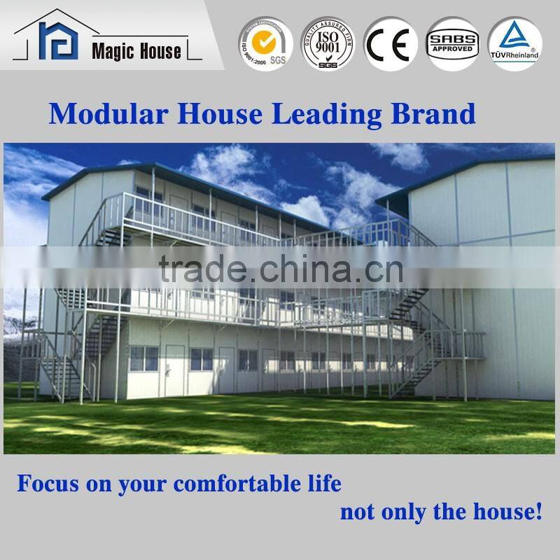 low cost steel structure plans three floor house, ,high quality eco house,made in china prefabrik house