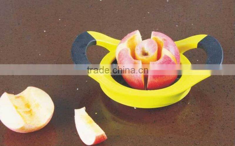 ABS+S/S+PS 37*34*21 High quality apple tools apple splitter/cutter tools/cutter knife/round cutter