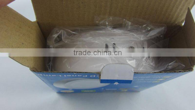 6W and round led panel light