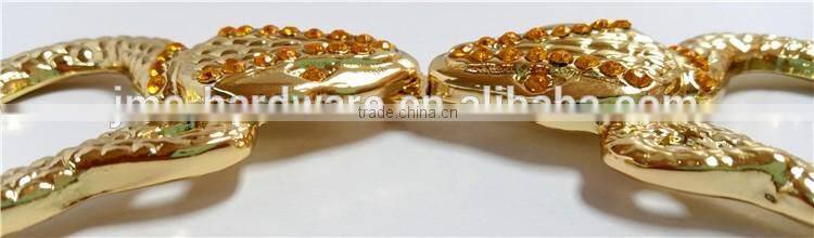 Metal colored gunmetal fashion d ring belt buckle