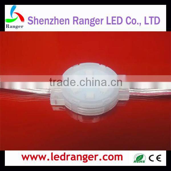 battery operated LED Pixel Module Light DMX512 with Mini Decoder Clear cover with Lens for 5050 LEDs