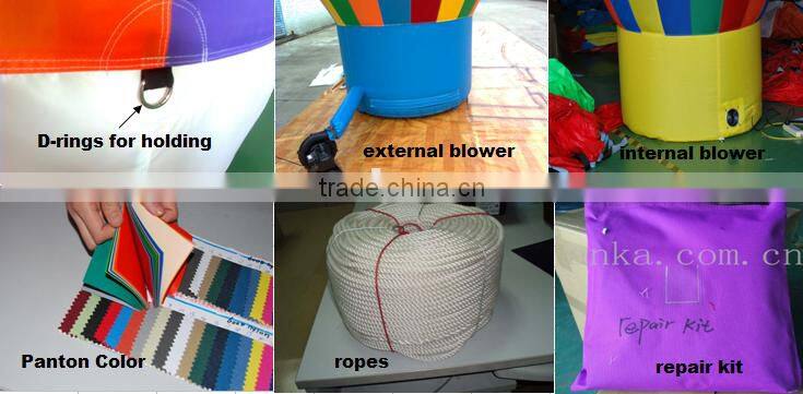 Chinese supplier customized golf ball shape inflatable ground balloon