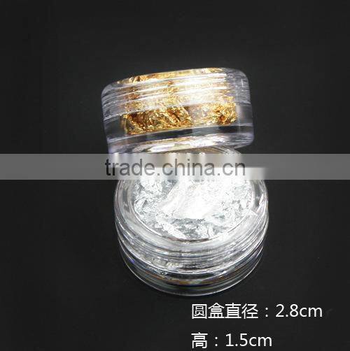 colorful foilGold Silver Foil for nail art 12 boxes