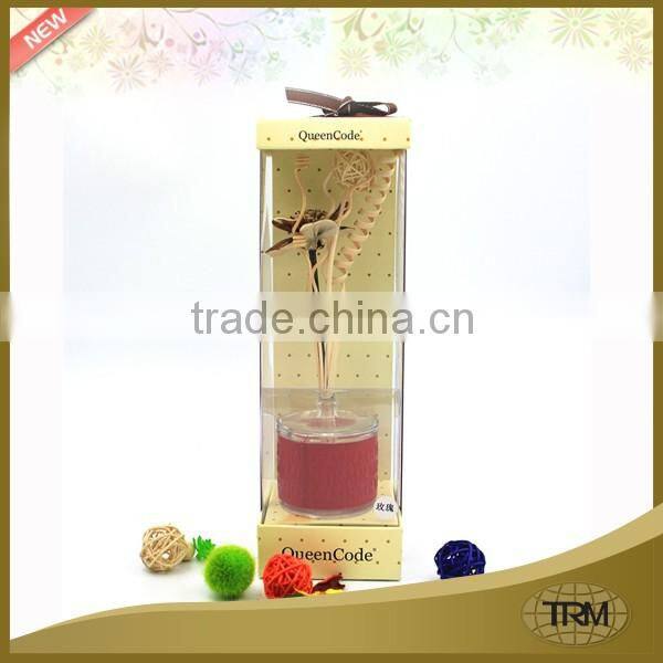 LEATHER WRAPPED wholesale reed diffuser for airfresher