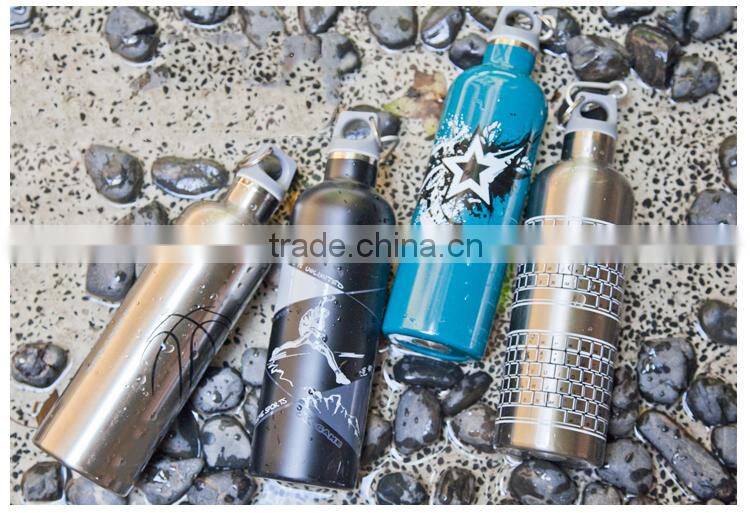 Outdoor 600ml travel sport stainless steel vacuum bottle