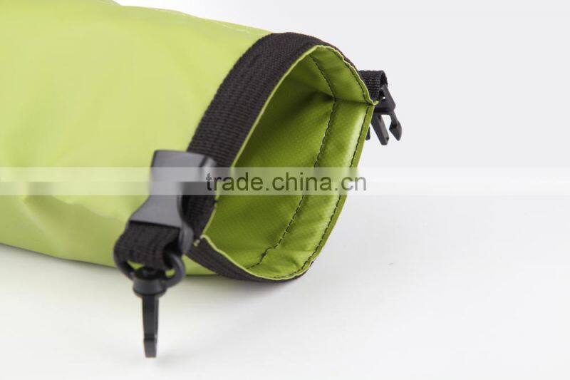 Outdoor 500D PVC tarpaulin sport boating small waterproof mesh dry bag