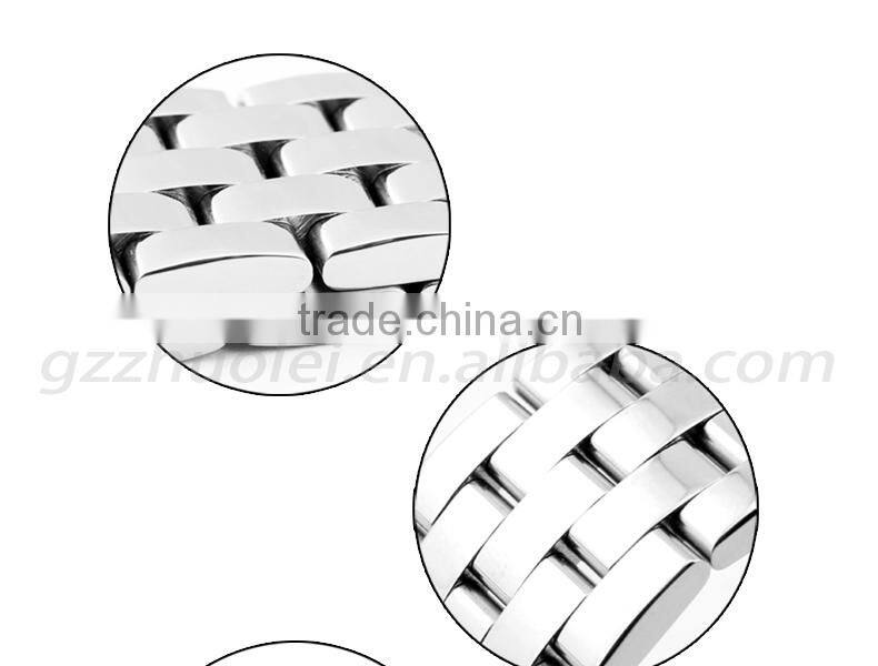 20mm high quality imported stainless steel watch bracelet Wholesale 3PCS