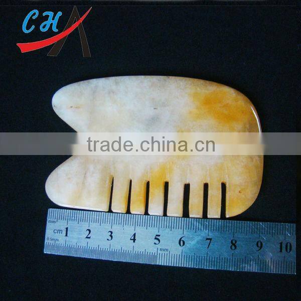 Old topaz gemstone scrapping plate treat waist,shoulder,neck and back pain