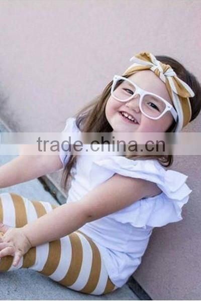Wholesale round neck kids plain t shirts halter kids shirt made in china