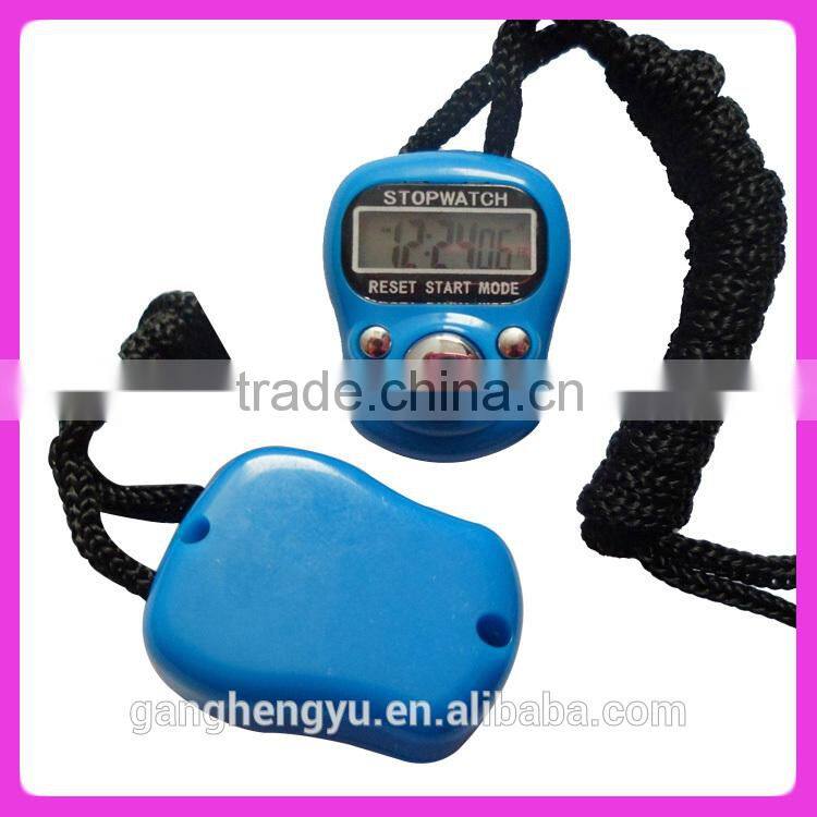 Counter shape cute electronic stopwatch,Mini digital stopwatch