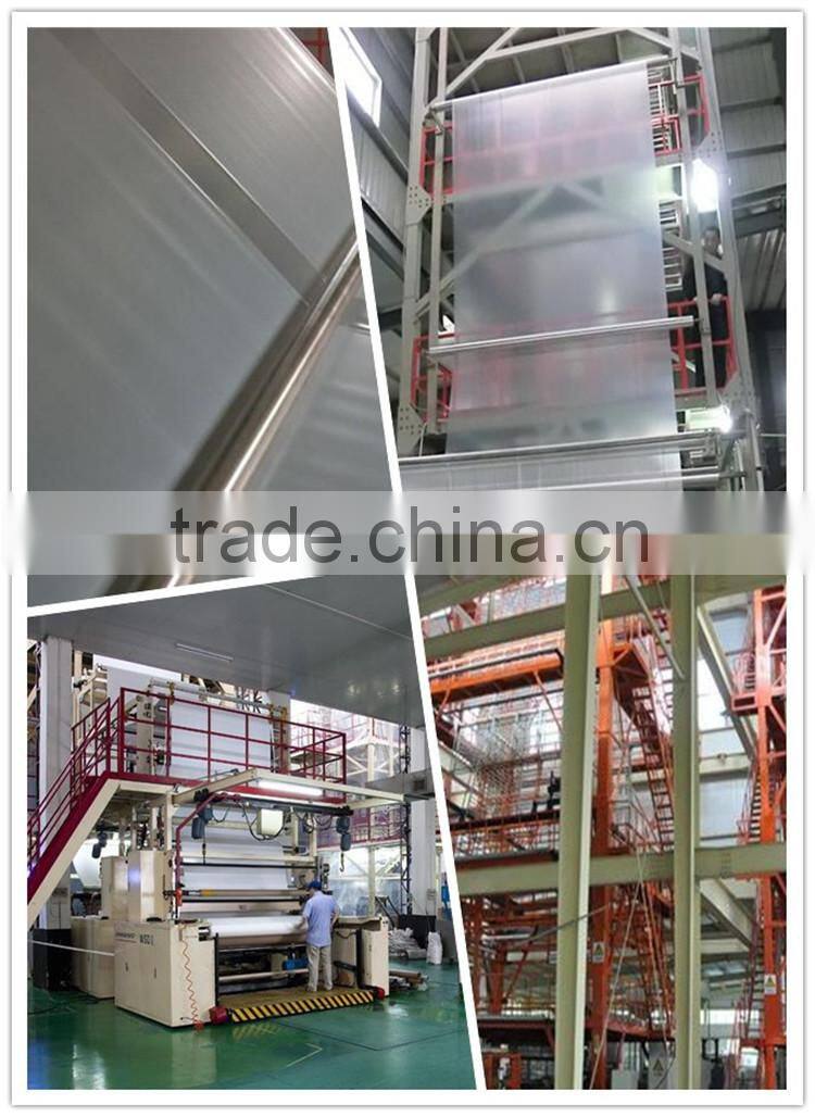 Kenya used 200 micron anti dripping yellow purple blue greenhouse film from China