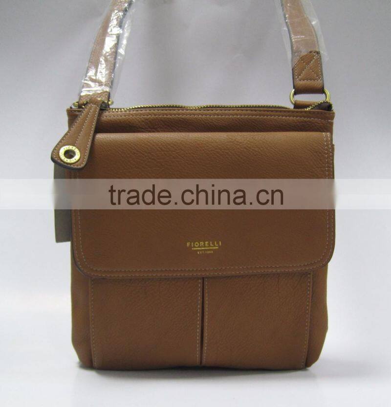 New design fashion leather shoulder handbag for men