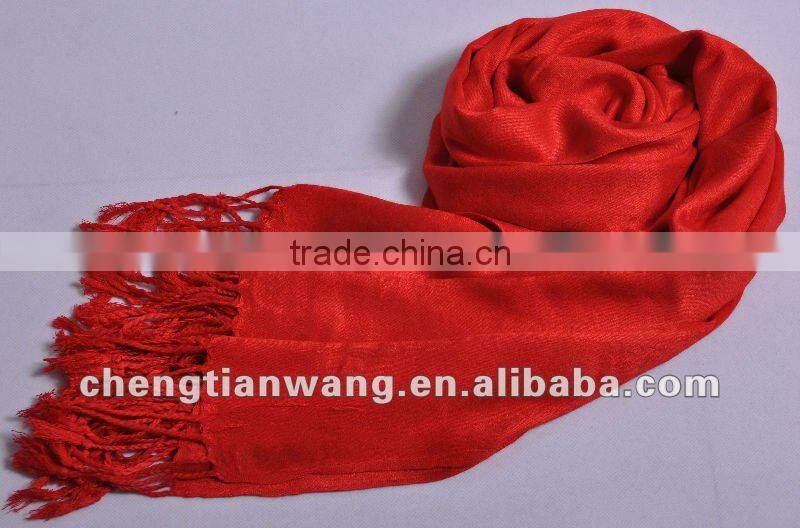 100% viscose woven scarf fashion variety color 100% viscose woven scarf