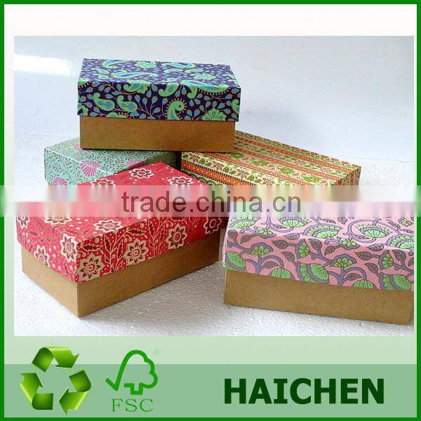 Custom Logo Printed Gift Boxes For Wholesale made in China