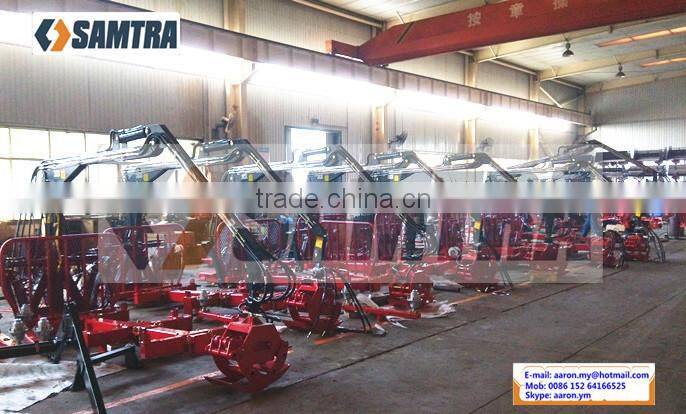 ZM8006 Log Trailers with Grapple, Forest Trailer