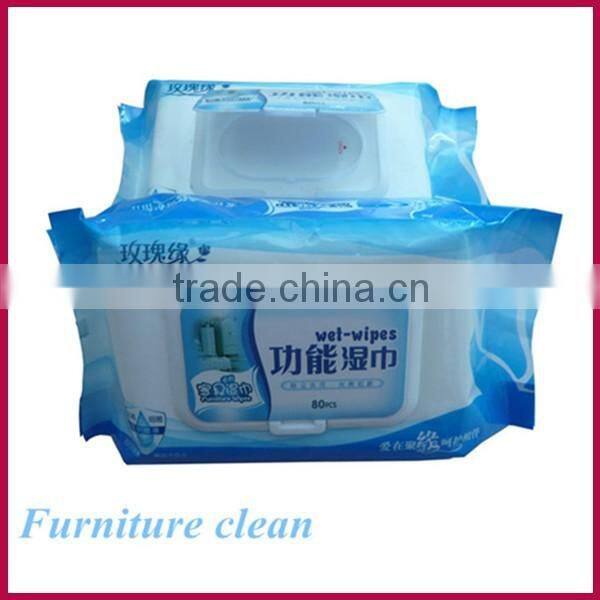 tissue packaging bag for household cleaning wipes