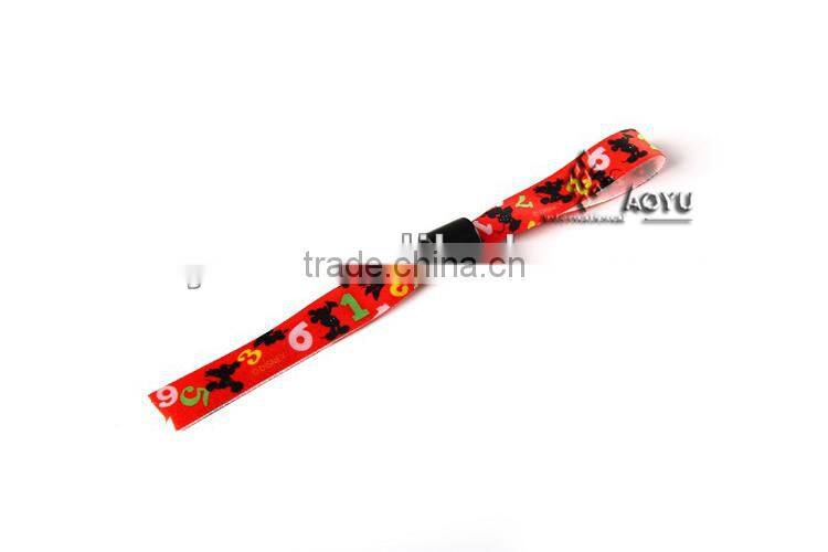 custom poyester wrist bands