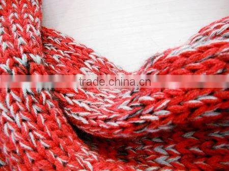 fashion lady acrylic knitted neckwarmer