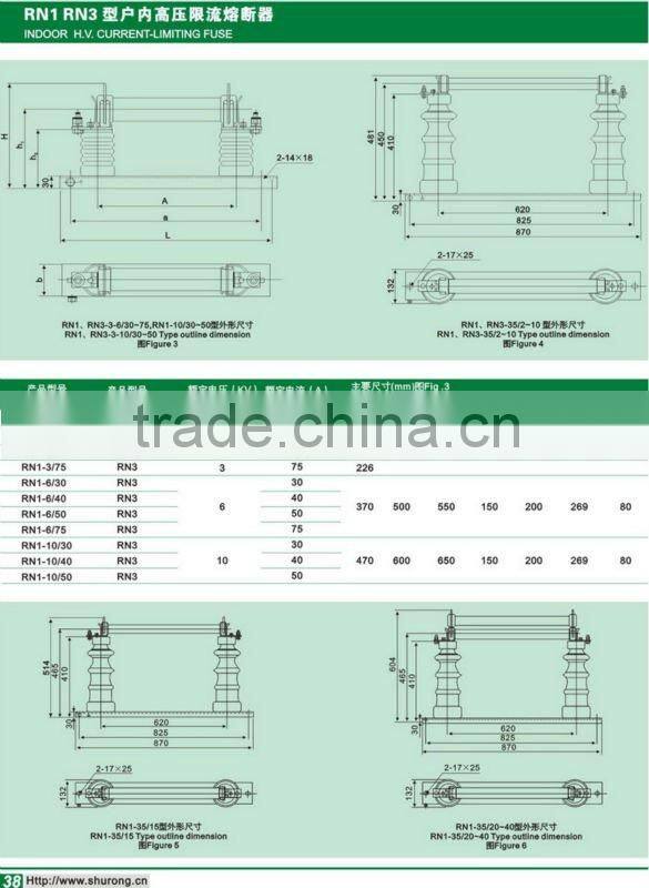 different types of high voltage fuse manufacturers
