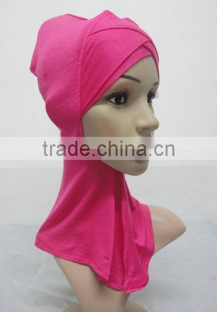 C048 new style double cross ninja inner underscarf,full underscarf to cover neck