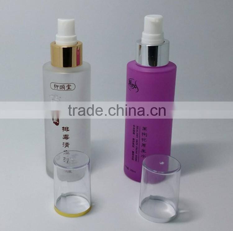 100ml 120ml cosmetic glass mist spray bottles